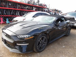 2021 Ford Mustang EcoBoost Black Convertible 2.3L Turbo AT #F24638
